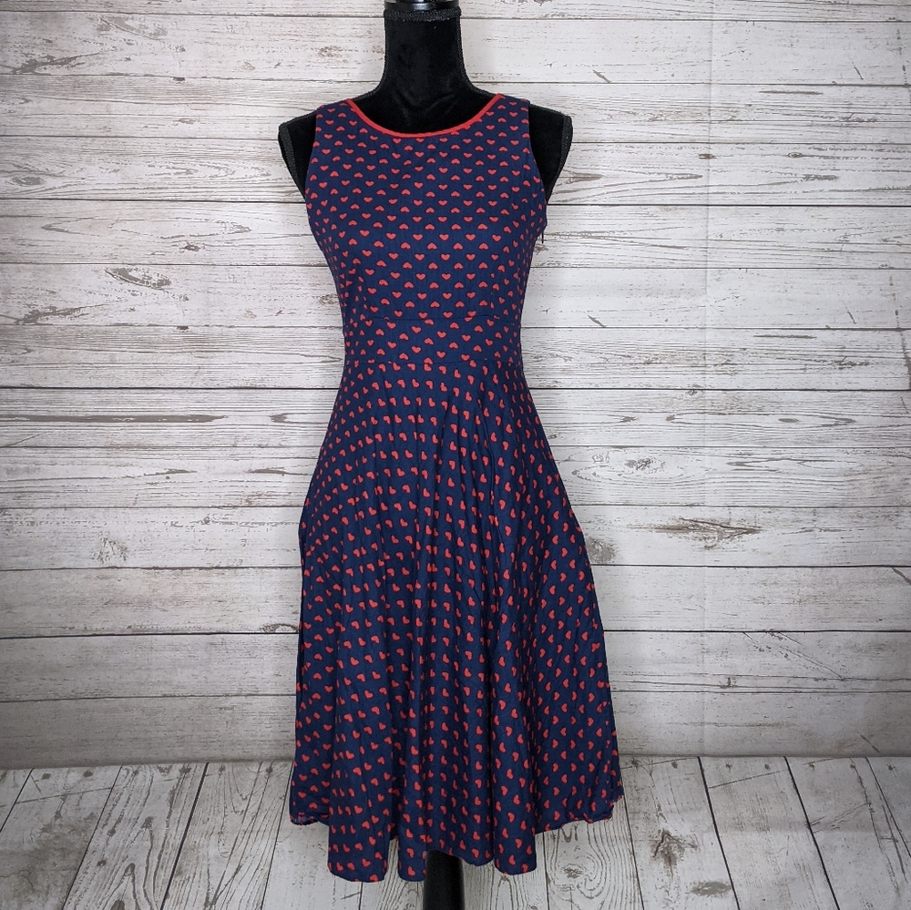 trollied dolly • 50's inspired fit & flare dress